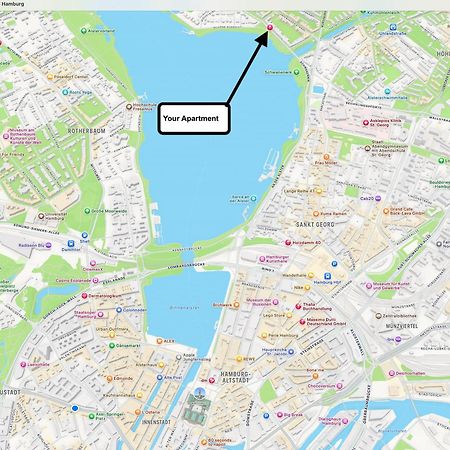 The Suites Alster Waterfront Family Apartments Hamborg Eksteriør billede