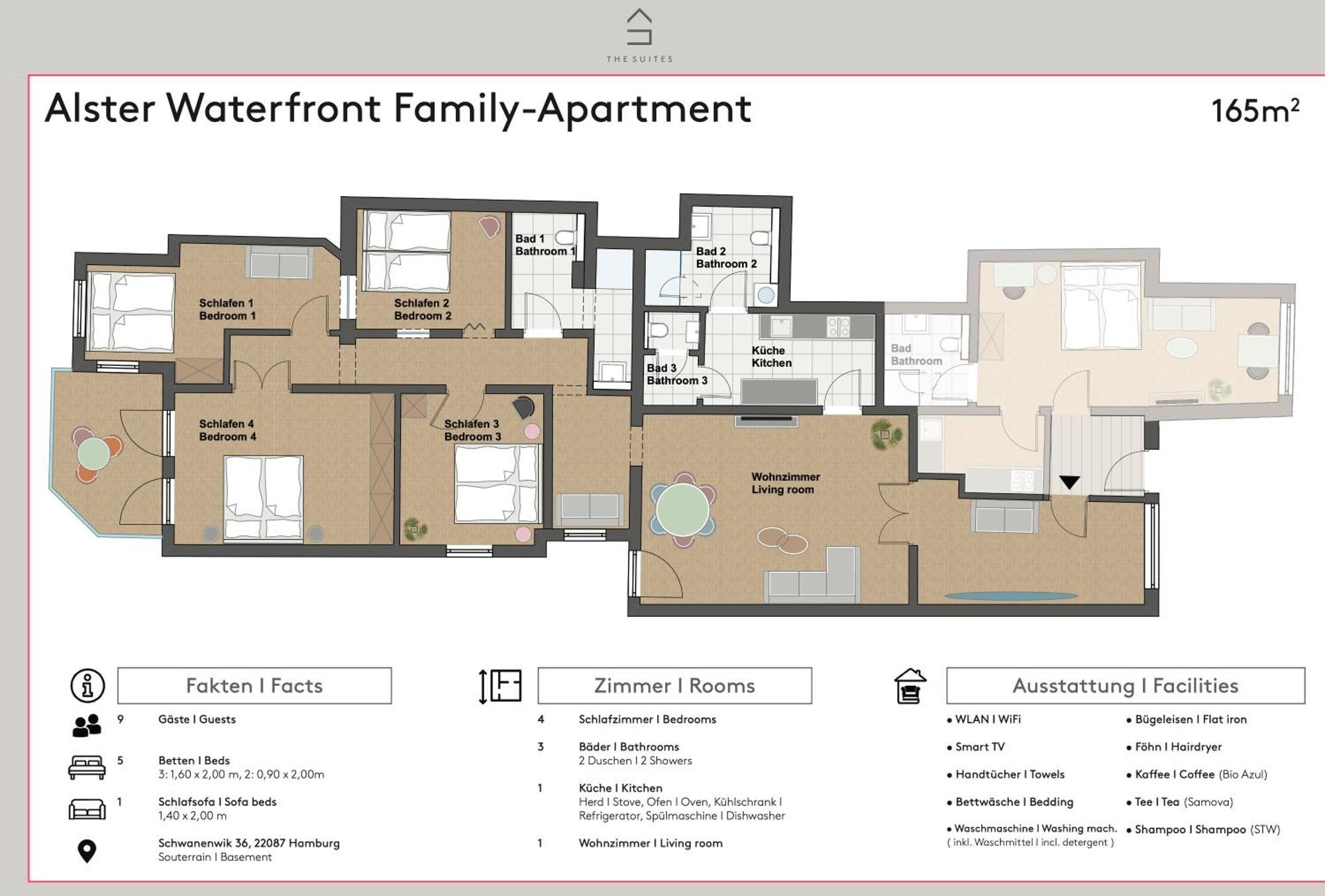 The Suites Alster Waterfront Family Apartments Hamborg Eksteriør billede